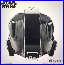 Star Wars ANH Classic Trilogy TIE Fighter Pilot Helmet Prop Replica Anovos NEW