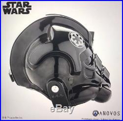 Star Wars ANH Classic Trilogy TIE Fighter Pilot Helmet Prop Replica Anovos NEW