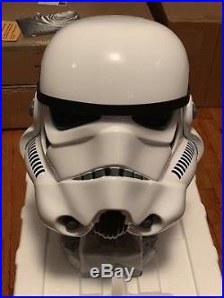 Star Wars ANH MASTER REPLICA Stormtrooper Helmet-Limited Edition-#2500-RARE
