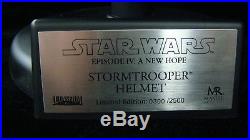Star Wars ANH MASTER REPLICA Stormtrooper Helmet-Limited Edition-#300/2500-RARE