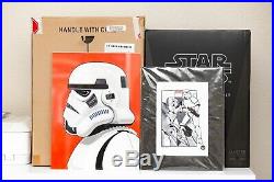 Star Wars ANH MASTER REPLICA Stormtrooper Helmet Limited Edition RARE Prints