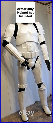 Star Wars ANH Stormtrooper Armor- Without Helmet 100% screen accurate