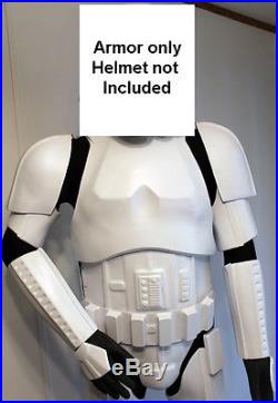 Star Wars ANH Stormtrooper Armor kit- Without Helmet 100% screen accurate