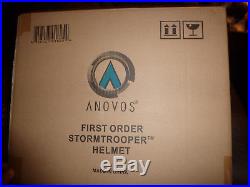 Star Wars Anovos First Order Stormtrooper Helmet SEALED IN SHIPPER BOX