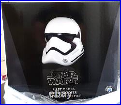 Star Wars Anovos First Order Stormtrooper Premier Fiberglass Helmet Head TFA