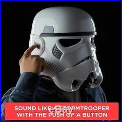 Star Wars B7097 Black Series Imperial Stormtrooper Elec Voice Changer Helmet New