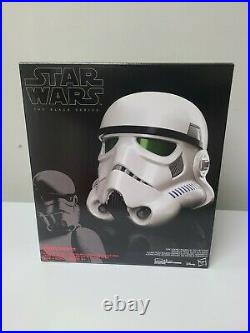 Star Wars B7097 Imperial Stormtrooper Electronic Voice Changer Helmet Amazon Ex