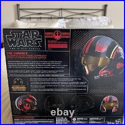 Star Wars Black Series 6-Inch Scout Trooper Speeder Bike Poe Dameron Helmet MISB