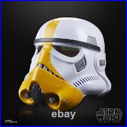 Star Wars Black Series Artillery Stormtrooper Electronic Helmet by Hasbro