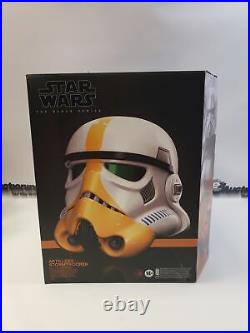 Star Wars Black Series Artillery Stormtrooper Helmet NIB