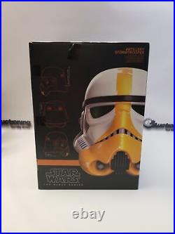 Star Wars Black Series Artillery Stormtrooper Helmet NIB