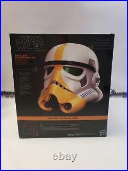 Star Wars Black Series Artillery Stormtrooper Helmet NIB