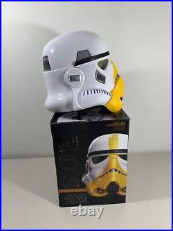 Star Wars Black Series Artillery Stormtrooper Premium Electronic Helmet Hasbro