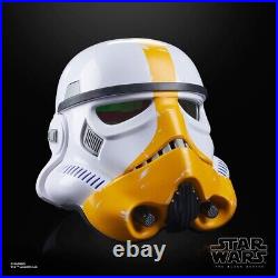 Star Wars Black Series Artillery Stormtrooper Premium Electronic Helmet Hasbro