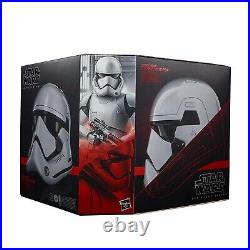 Star Wars Black Series FIRST ORDER STORMTROOPER PREMIUM ELECTRONIC HELMET New