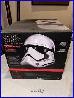 Star Wars Black Series First Order Stormtrooper Electronic Helmet Voice Changer