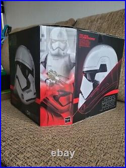Star Wars Black Series First Order Stormtrooper Helmet Complete with Box