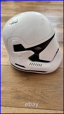 Star Wars Black Series First Order Stormtrooper Helmet with Box Rare & Discon