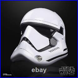 Star Wars Black Series First Order Stormtrooper Helmet with Box Rare & Discon