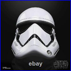 Star Wars Black Series First Order Stormtrooper Prop Replica Electronic Helmet