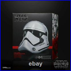 Star Wars Black Series First Order Stormtrooper Prop Replica Electronic Helmet