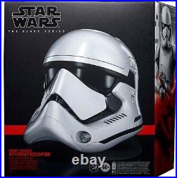 Star Wars Black Series First Order Stormtrooper Wearable Electronic Helmet