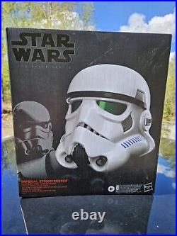 Star Wars Black Series Helmet Imperial Stormtrooper Electronic Voice New Sealed