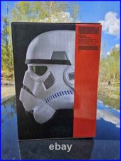 Star Wars Black Series Helmet Imperial Stormtrooper Electronic Voice New Sealed