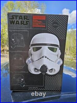 Star Wars Black Series Helmet Imperial Stormtrooper Electronic Voice New Sealed