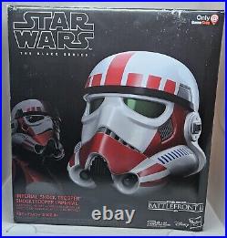 Star Wars Black Series Imperial Shock Trooper Helmet MISB GameStop Exclusive