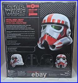 Star Wars Black Series Imperial Shock Trooper Helmet MISB GameStop Exclusive