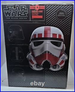 Star Wars Black Series Imperial Shock Trooper Helmet MISB GameStop Exclusive