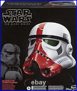 Star Wars Black Series Imperial Stormtrooper Elect. Voice Changer Helmet (Pg35E)