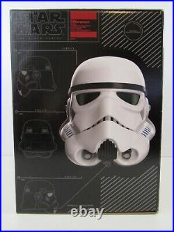 Star Wars Black Series Imperial Stormtrooper Elect. Voice Changer Helmet (Pg85D)