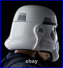 Star Wars Black Series Imperial Stormtrooper Elect Voice Helmet 2016 Mint