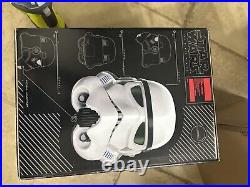 Star Wars Black Series Imperial Stormtrooper Elect Voice Helmet 2016 Mint