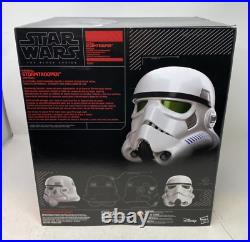 Star Wars Black Series Imperial Stormtrooper Electronic Helmet New Sealed Read