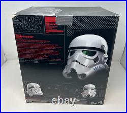 Star Wars Black Series Imperial Stormtrooper Electronic Helmet New in Box 1