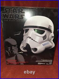 Star Wars Black Series Imperial Stormtrooper Electronic Voice Changer Helmet