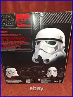 Star Wars Black Series Imperial Stormtrooper Electronic Voice Changer Helmet