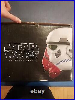 Star Wars Black Series Incinerator Stormtrooper Helmet SEALED READ DESCRIPTION