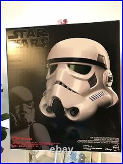 Star Wars Black Series Rogue One Stormtrooper Electronic Voice Changer Helmet