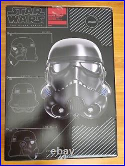 Star Wars Black Series Shadow Trooper Electronic Helmet Battlefront New Sealed