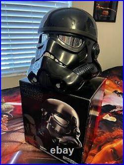 Star Wars Black Series Shadow Trooper Helmet (Amazon Exclusive) With Box Rare