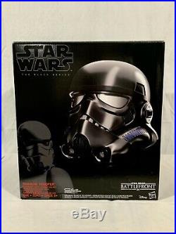 Star Wars Black Series Shadow Trooper Stormtrooper Electronic Helmet