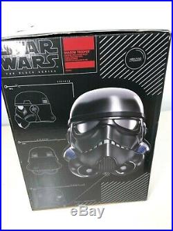 Star Wars Black Series Shadow Trooper Stormtrooper Electronic Helmet Amazon Ex