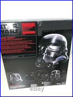 Star Wars Black Series Shadow Trooper Stormtrooper Electronic Helmet Amazon Ex