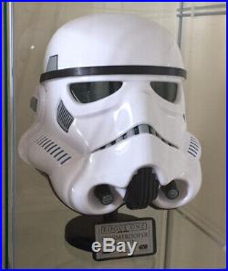Star Wars Black Series Stormtrooper Helmet WITH STAND