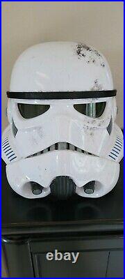 Star Wars Black Series Stormtrooper Helmet Weathered