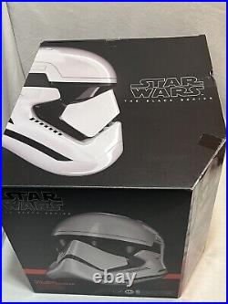 Star Wars Black Series TFA First Order Stormtrooper Costume Helmet withbox